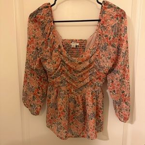 American Eagle Floral Top